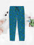 George Single Jersey Trouser For Kids-Blue With Allover Print-SP930