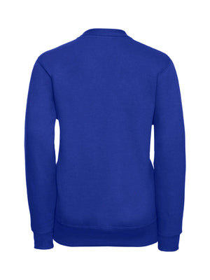 Beezer Fleece Without Pockets Cardigan Sweatshirt For Kids-Dark Blue-SP234