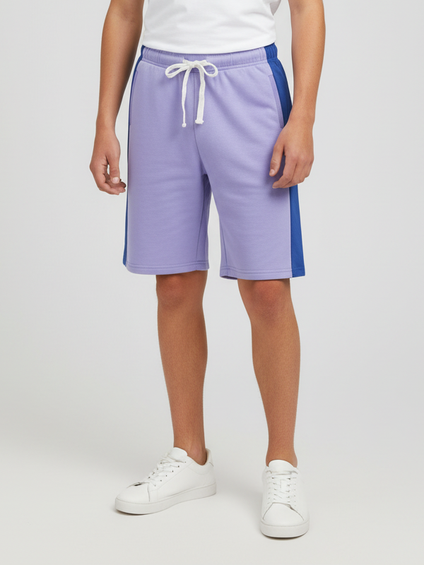 Ads Summer Short For Kids-Light Purple-NSK35