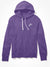 NK Fleece Pullover Hoodie For Men-Light Purple-SP1406