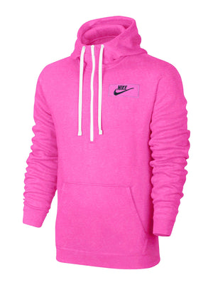 NK Fleece 1/4 Zipper Hoodie For Men-Pink-SP44