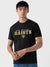 47 Single Jersey Crew Neck Tee Shirt For Men-Black with Print-SP1827