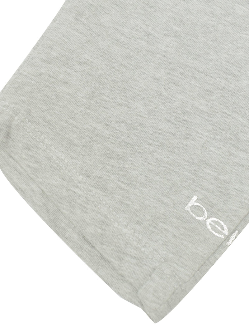 Next Summer Signle Jersey Short For Kids-Grey Melange-AN2857