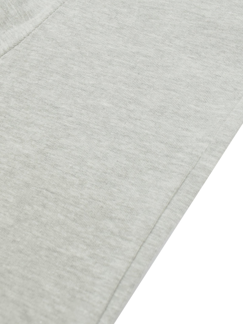 Next Summer Signle Jersey Short For Kids-Grey Melange-AN2857