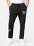 Adidas Fleece Straight Fit Trouser For Men-Black-SP851