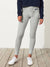 NK Fleece Slim Fit Trouser For Ladies-Grey Melange-SP531/RT2147