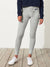 NK Fleece Slim Fit Trouser For Ladies-Grey Melange-BE2188