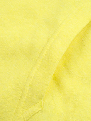 Nyc Polo Fleece Shawl Collar Pullover Hoodie For Men-Lime Yellow-SP1277