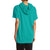 NK Fleece Short Sleeve Hoodie For Ladies-Cyan Blue-BR993