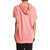 NK Fleece Short Sleeve Hoodie For Ladies-Light Pink-RT931