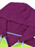 NK Slim Fit Stretchable Zipper Hoodie For Men-Magenta with Lime Green & Green Panel-SP465