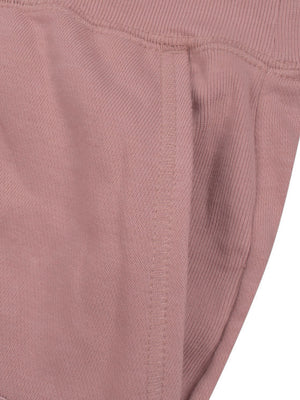 NK Terry Fleece Gathering Fit Pant Style Jogging Trouser For Men-Peach-BE2191/BR14314