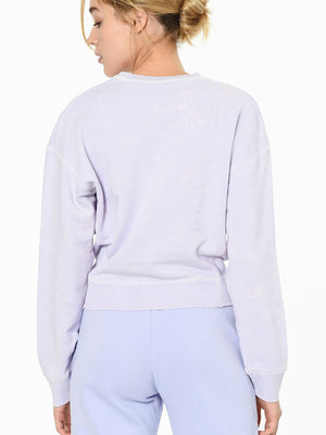 Nk Terry Fleece Rebel Sweatshirt For Ladies-Purple Faded-SP700/RT2159