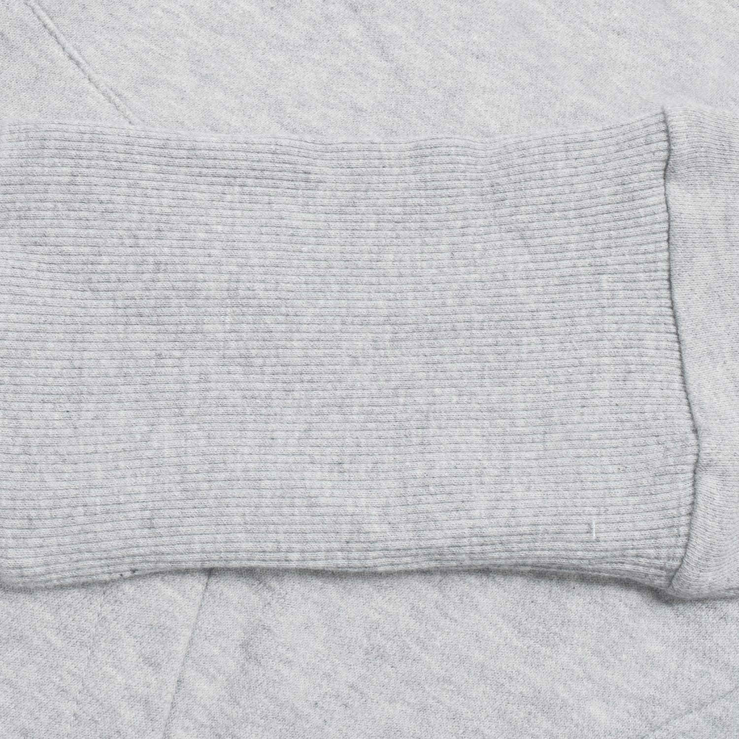 NYC Polo Terry Fleece Tunic Sweatshirt For Ladies-Grey Melange-RT900