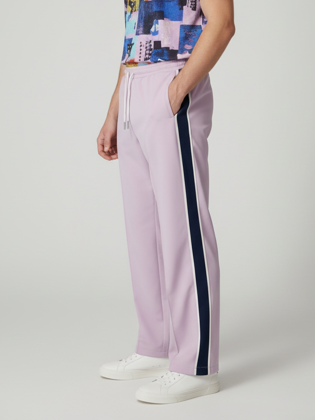 Stylish Regular Fit Single Jersey Summer Trouser For Men-Light Pink-NST06