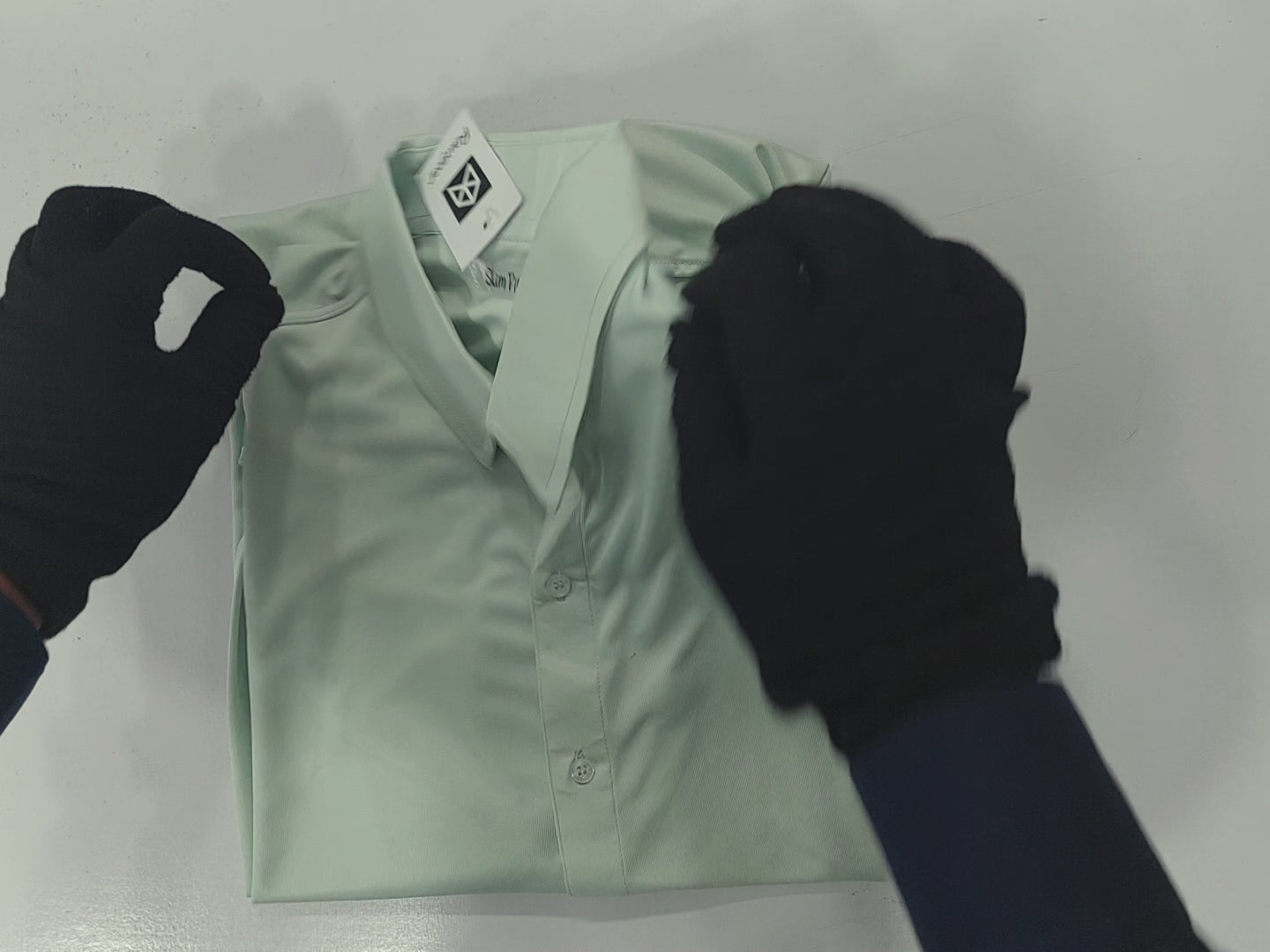 Rawgear 4 Side Lycra Slim Fit Long Sleeve Casual Shirt For Men-Mint Green-RG13