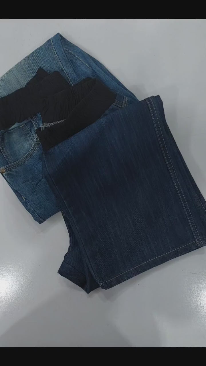 Stylish Regular Fit Pent Trouser For Ladies-Blue Faded-SPT06