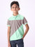 NXT Summer P.Q Polo Shirt For Kids-Sea Green with Tea Pink-SP1691