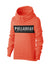 P&B Fleece Pullover Hoodie For Men-Orange With Black Panel-SP631