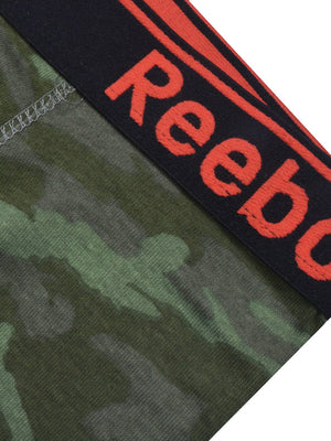 Reebok Boxer Shorts For Men-Green Camouflage Print-SP2793