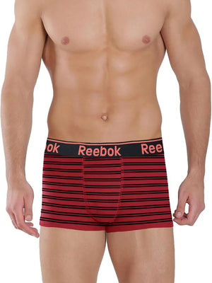 Reebok Boxer Shorts For Men-Red with Black Stripe-SP2801