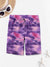 Next Summer Single Jersey Short For Men-Purple with Allover Print-SP2050