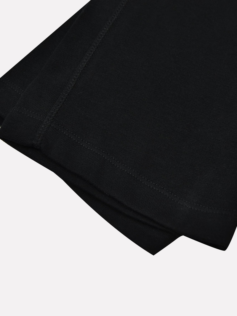 Slazenger Straight Fit Fleece Trouser For Men-Black-SP201/RT2110