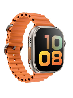 X8 Ultra Smartwatch 49mm With Bluetooth Calling-Orange-BR576