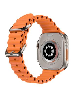 X8 Ultra Smartwatch 49mm With Bluetooth Calling-Orange-BR576