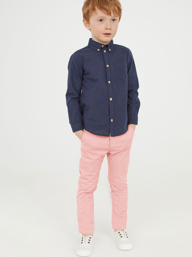 Next Slim Fit Single Jersey Jogger Trouser For Kids-Light Pink-RT209