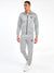 Louis Vicaci Fleece Zipper Tracksuit For Men-Light Grey-RT1378