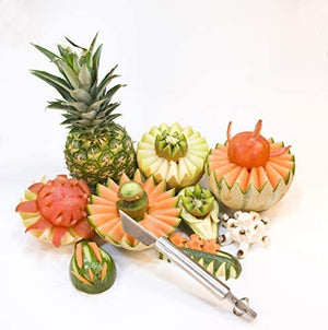 Turbo Products Garnisher The 3 in 1 Garnish Tool for Fruit and Vegetable Decorations-SP2498