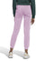 NK Fleece Slim Fit Jogger Trouser For Ladies-Light Purple Melange-RT1270