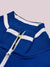 Louis Vicaci Fleece Stylish Zipper Mock Neck For Men-Blue-BR812