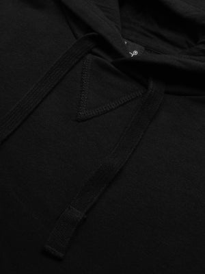 Louis Vicaci Fleece Pullover Hoodie For Men-Black-BR839