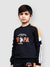U.S Polo Assn Fleece Sweatshirt For Kids-Black-RT1184