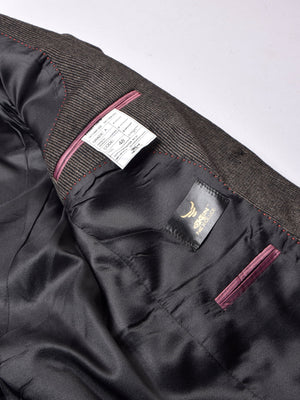 Oxen Premium Slim Fit Checked Blazer For Men-RT1484