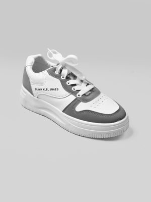 Walk Women Sneakers-White & Grey-RT1214
