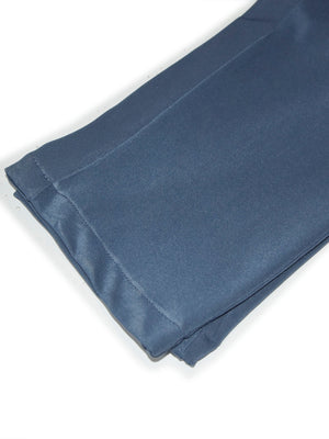 Louis Vicaci Super Stretchy Slim Fit Lycra Pent For Men-Blue-BR408