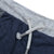 Next Slim Fit Jogger Trouser For Kids-Navy Melange with Grey & Orange Panels-SP2621