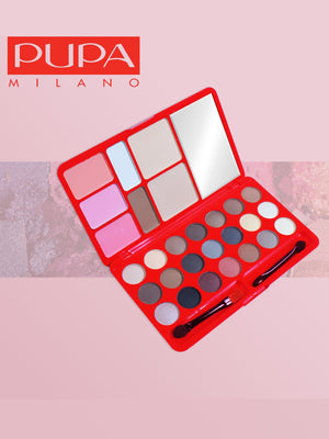 PUPA 21 Color Flash Gleam Eye Shadow Kit-RT644-4