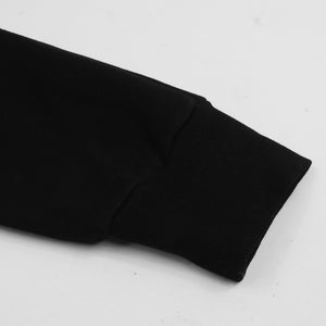 ADS Fleece Slim Fit Jogger Trouser For Kids-Black-NA12829