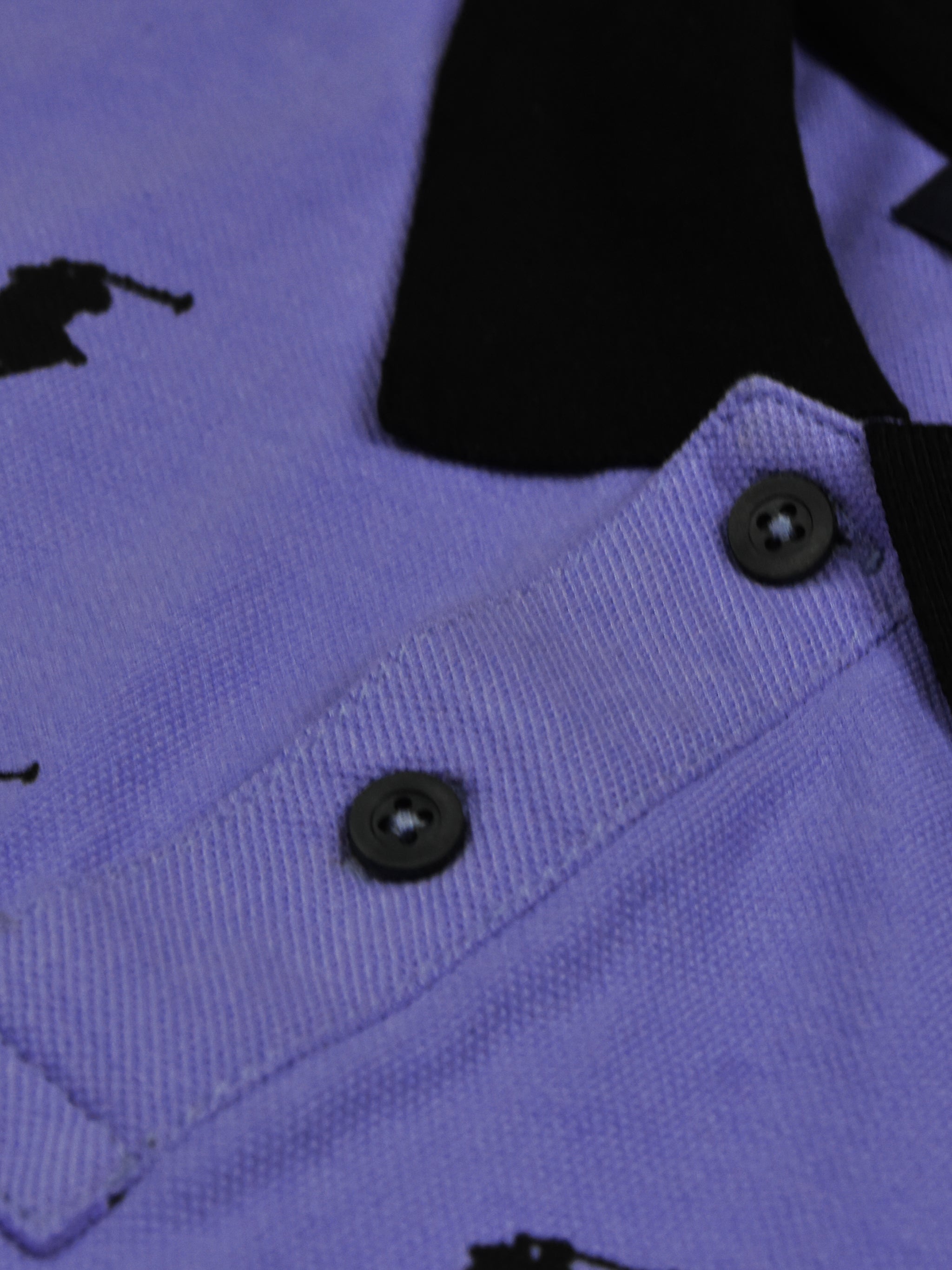 Summer Polo Shirt For Men-Navy with Maroon & Grey Melange-RT772 - BrandsEgo