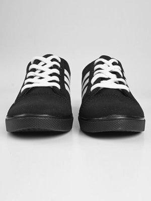 Men Preprignan Stylish Design Sneaker Shoes-Black-BR192