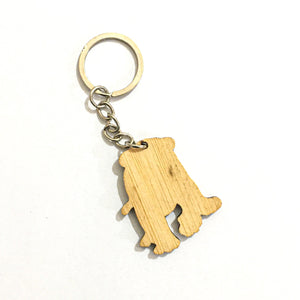 Wooden Key Chain-Assorted-RT599