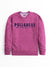 P&B Crew Neck Terry Fleece Sweatshirt For Men-Pink Melange-NA13765