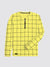 UA 1/3 Zipper Long Sleeve Tee Shirt For Men-Yellow-RT384