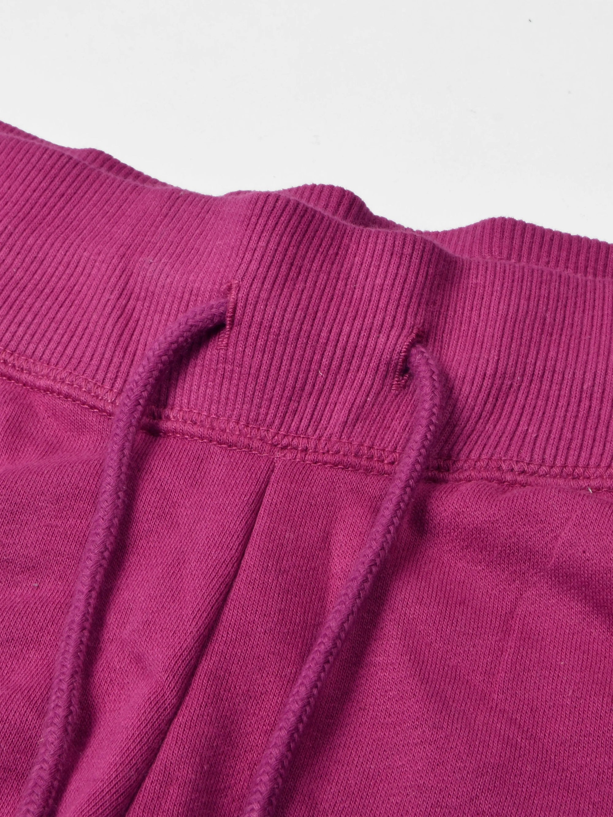 NK Terry Fleece Straight Fit Trouser For Ladies-Magenta-SP7555 NK