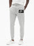 NK Terry Fleece Slim Fit Jogger Trouser For Men-Grey Melange-RT1761