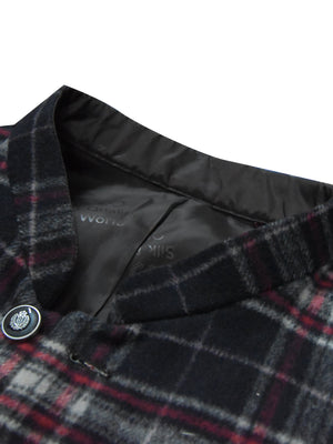 Crown Premium Quality Stylish Waistcoat For Men-Multi Check-BR247